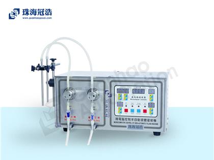 半自動齒輪泵液體灌裝機(jī)